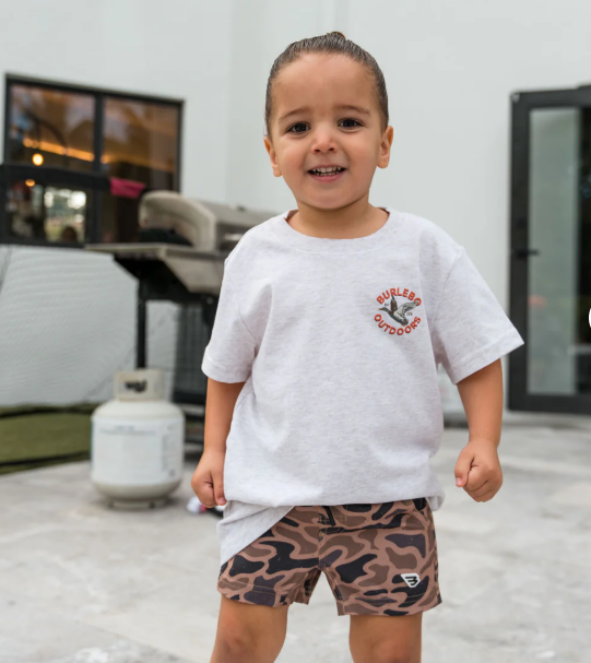 Youth Athletic Short - Gauge Camo