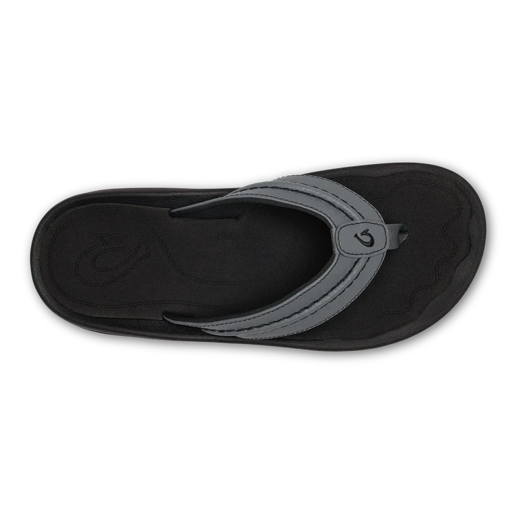 Hokua Beach Sandal - Rock/Black