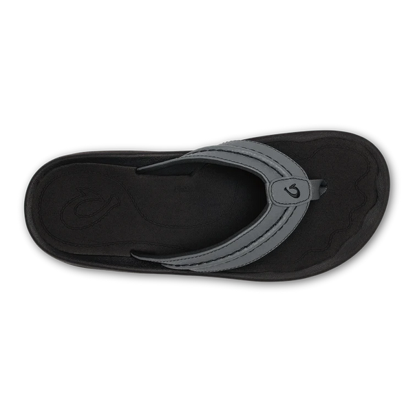 Hokua Beach Sandal - Rock/Black