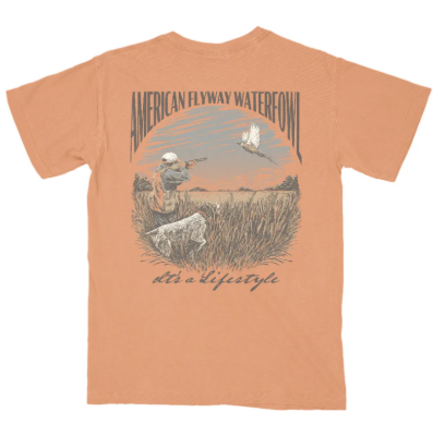 Flying Pheasant- Burnt Orange