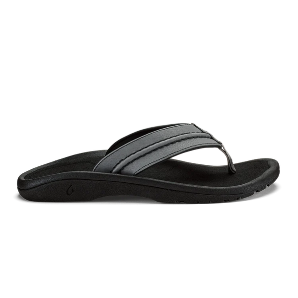 Hokua Beach Sandal - Rock/Black