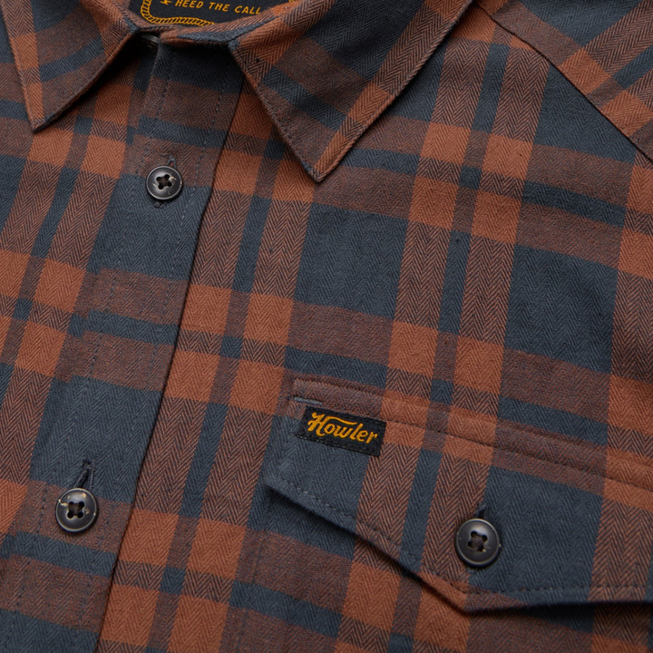 La Grange Lightweight Flannel - Cohen Plaid - Stargazer