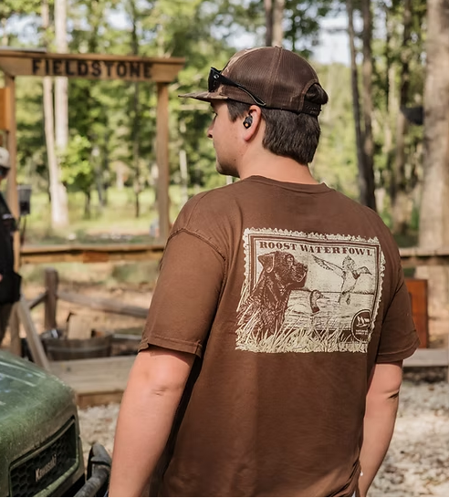 Roost Lab Stamp- Brown