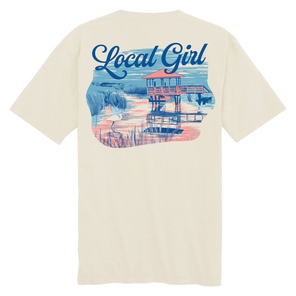 LG Heron Marsh Tee- Ivory