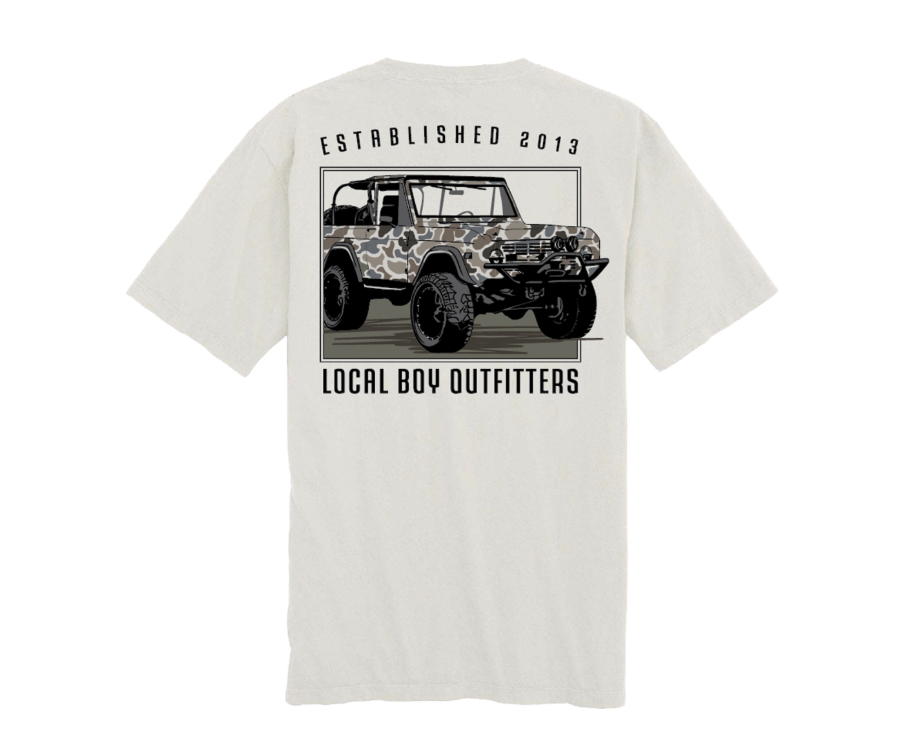 Youth Bronco LCF SS Tee - Silver