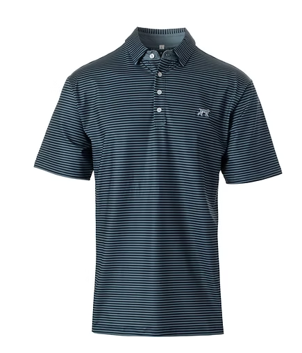 Fieldstone Signature Polo - Navy/Slate