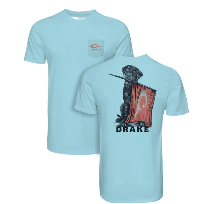 Lab Flag Bearer T SS - Cameo Blue Dark Heather