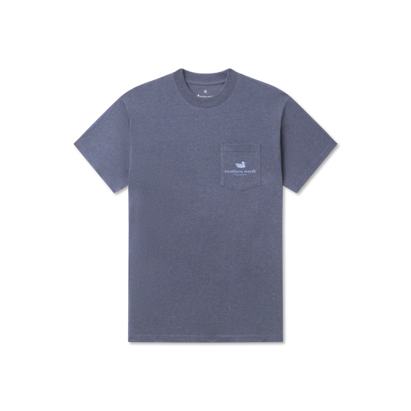 Branding - Mercantile Tee - Washed Navy