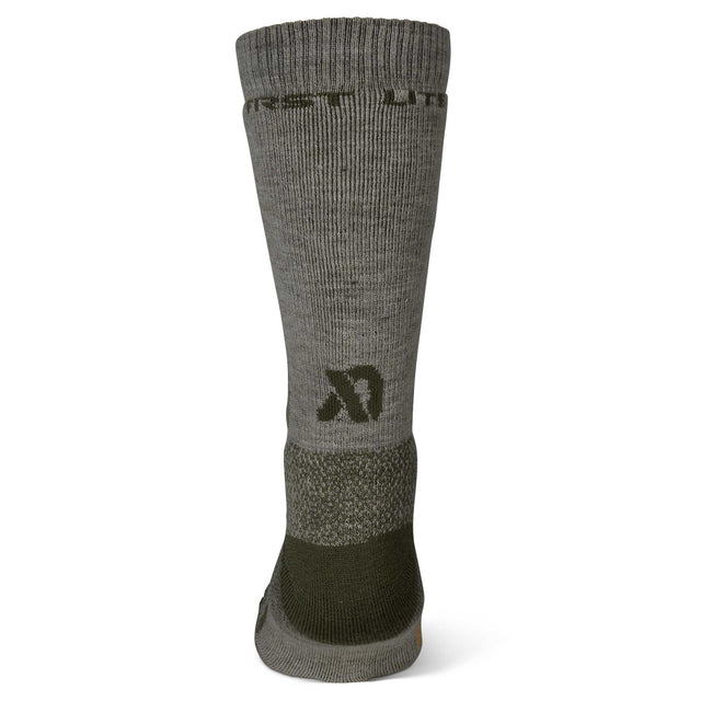 All-Season Merino Wool Crew Sock - Conifer