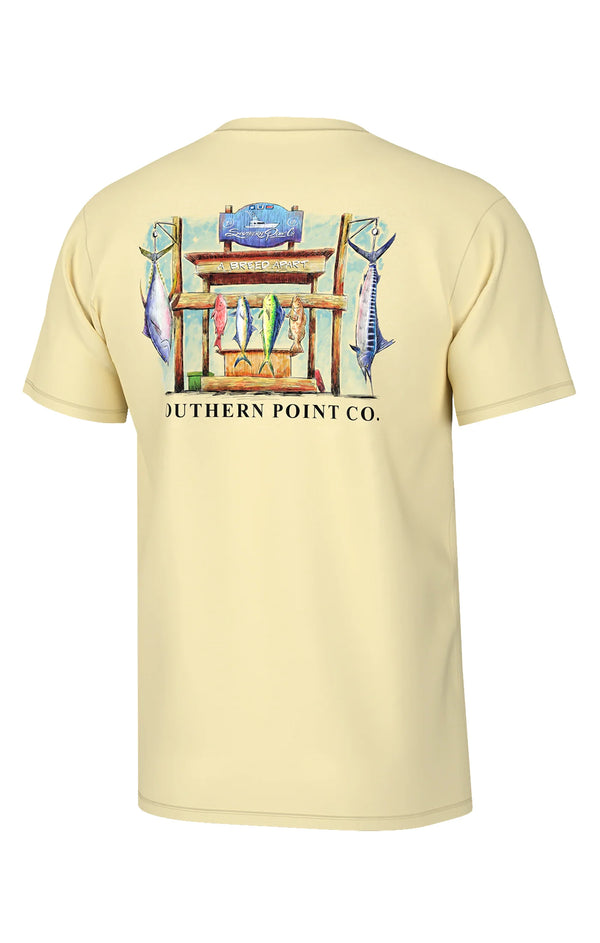 Fish Tails 25 Tee - Sunlight