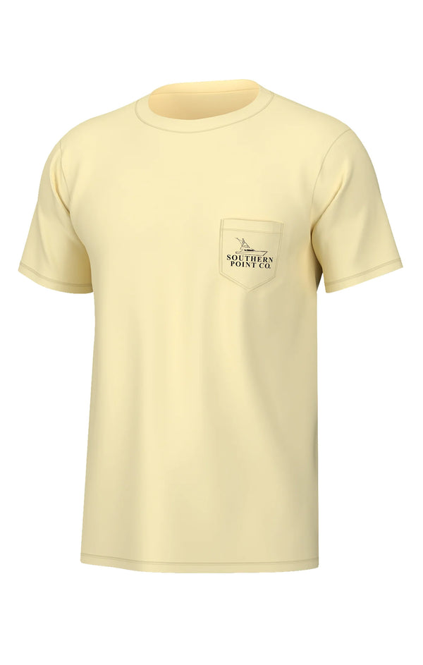 Fish Tails 25 Tee - Sunlight
