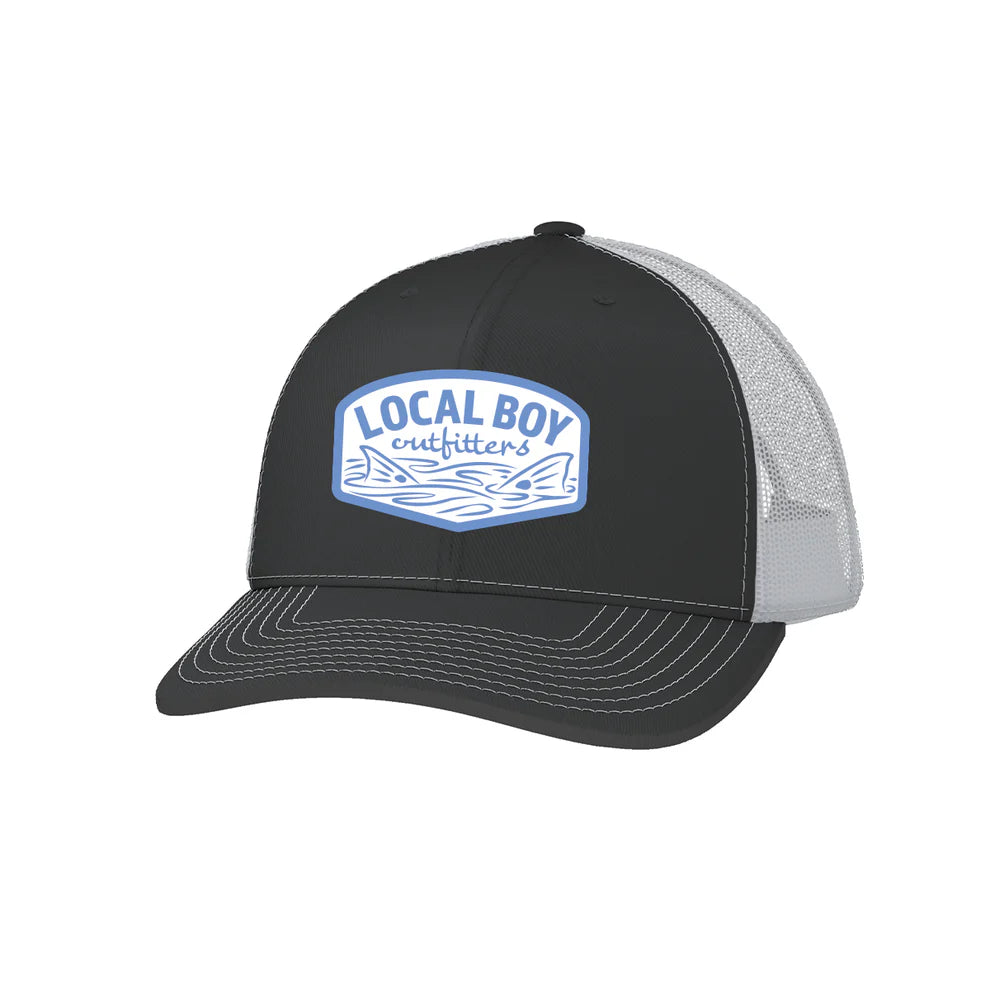 Fish Tails Trucker Hat - Charcoal