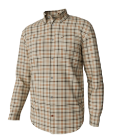 Youth Hadley Vintage LS Button Up- Miller Plaid Gunstock