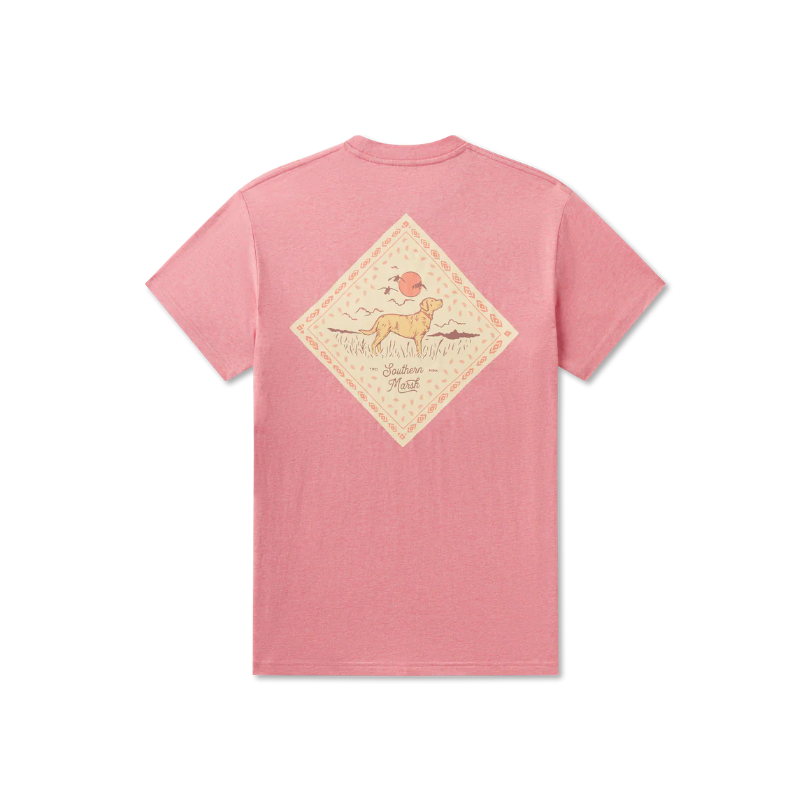 Bandana Best Friend Tee - Washed Rhubarb