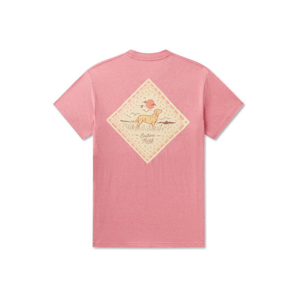 Bandana Best Friend Tee - Washed Rhubarb