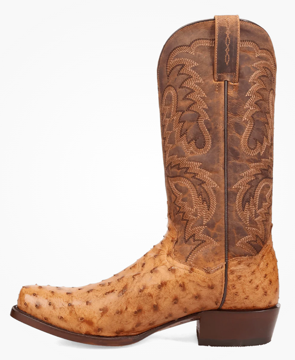 Marco Full Quill Ostrich Boot Saddle