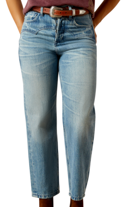 Ultra High Rise Cheyenne Yoke Tomboy Straight Leg Jean