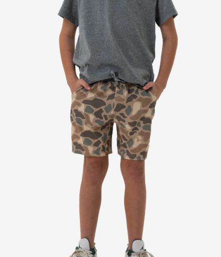 Youth Athletic Short - Pintail Camo