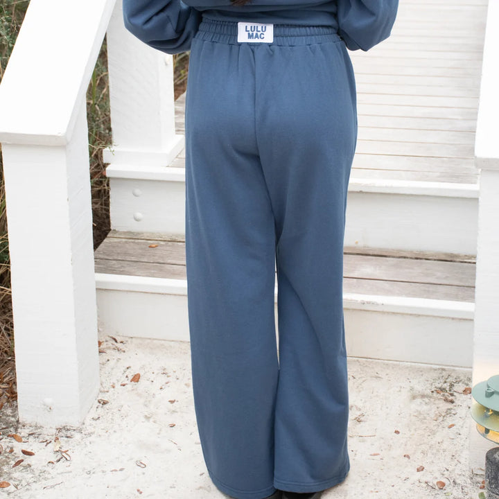 Terry Cloth Pant - Navy