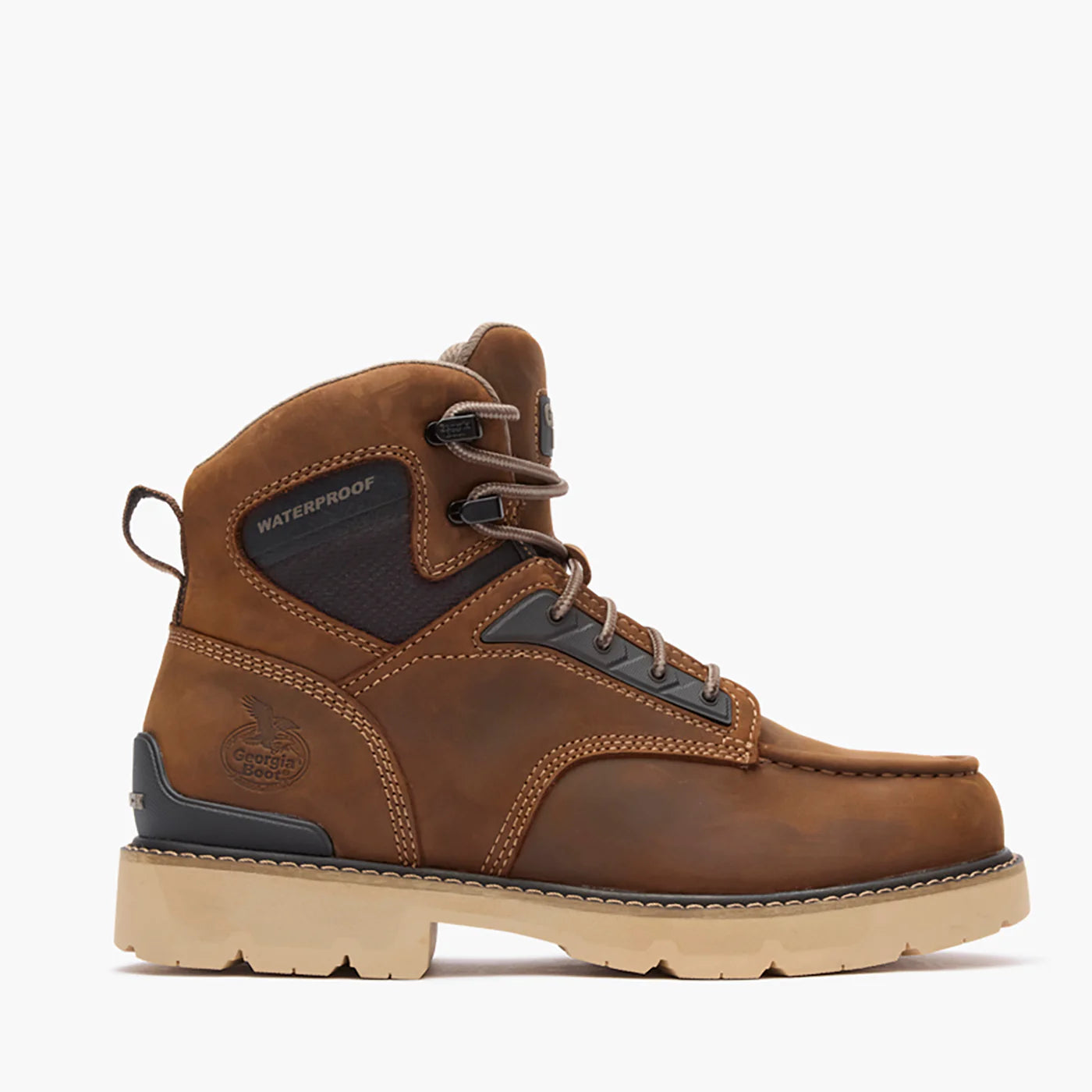 Georgia Boot Men's Carbon Flex 6" Moc-Toe with Carbon Toe