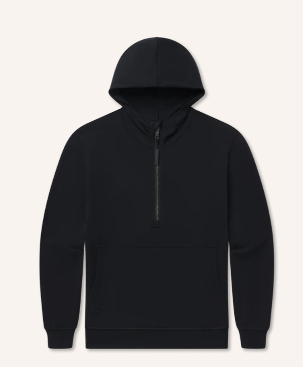 Angie Active Half Zip Hoodie - Black