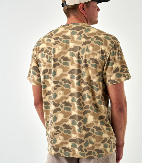SS Pocket Tee - Pintail Camo