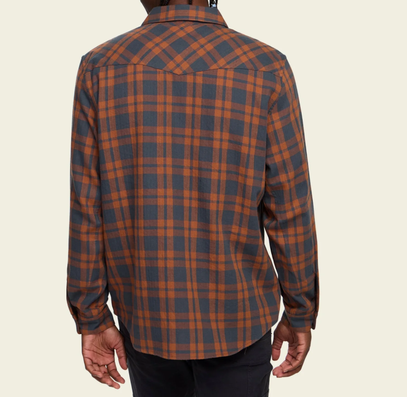 La Grange Lightweight Flannel - Cohen Plaid - Stargazer