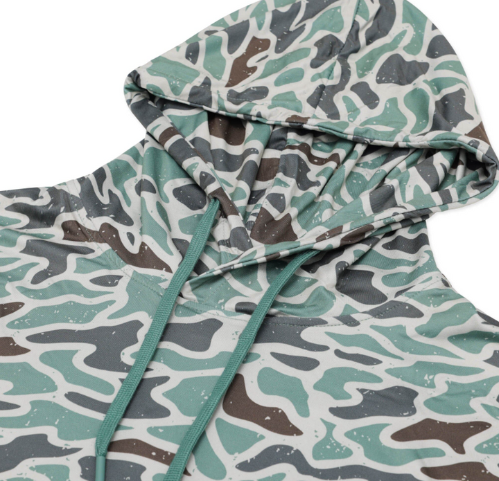Performance Hoodie- Retro Duck Camo