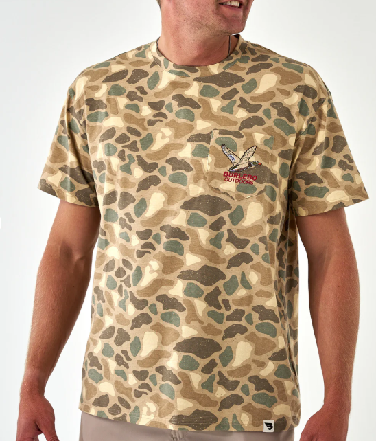 SS Pocket Tee - Pintail Camo