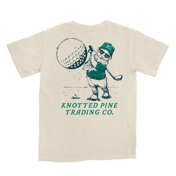 Golf Gnome Tee - White