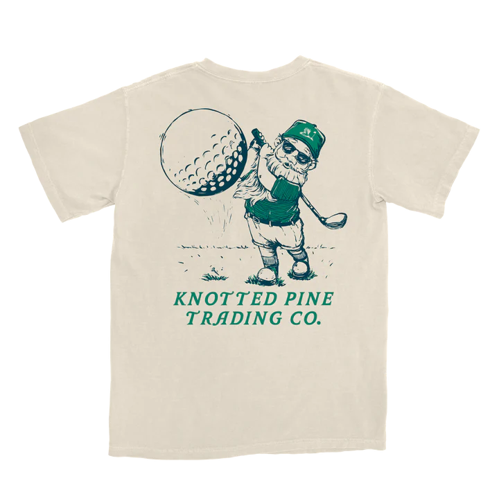 Golf Gnome Tee - White