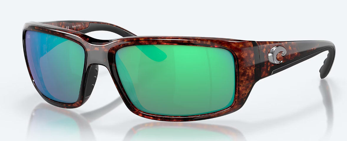 Fantail Tortoise Green Mirror 580G