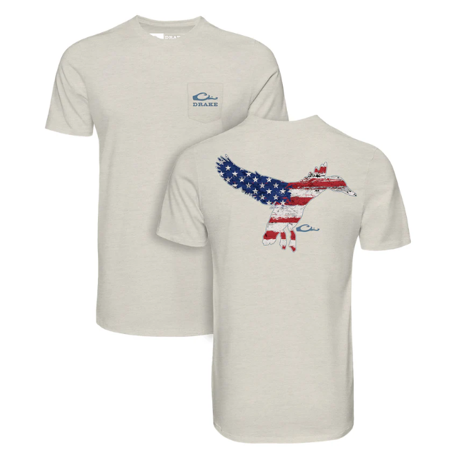 Americana Flying Duck T SS - Coconut Milk
