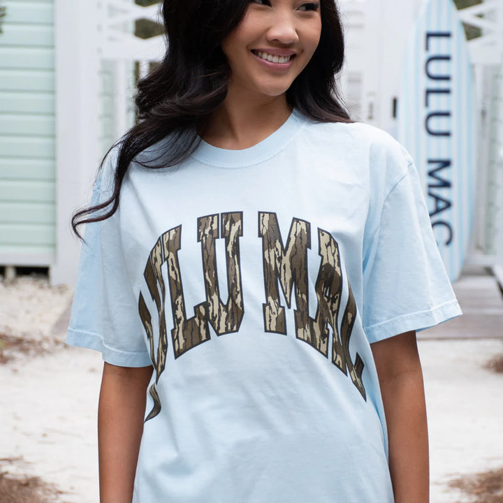 Women's Lulu Mac Mossy Oak T-Shirt - Chambray