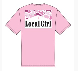 LG Smoked Pink Localflage SS Tee