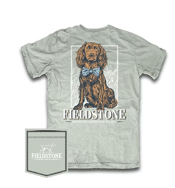 Boykin Bowtie Tee- Bay
