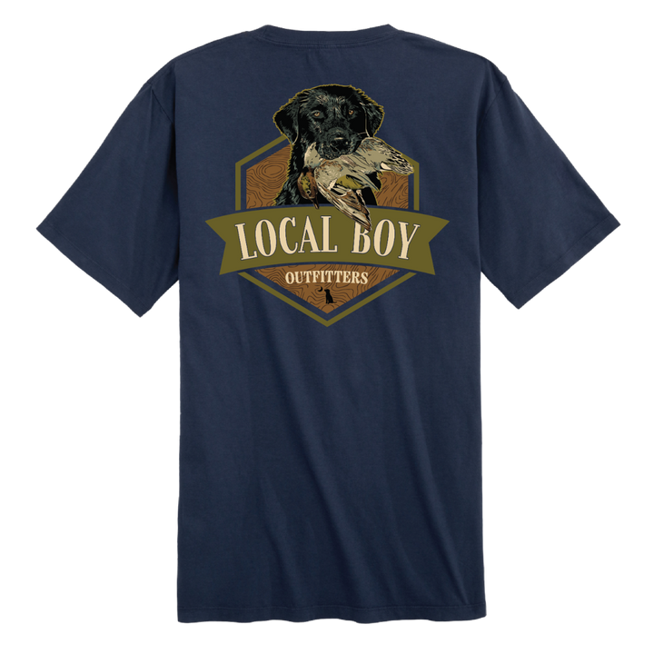 Youth Teal Hex SS Tee- China Blue