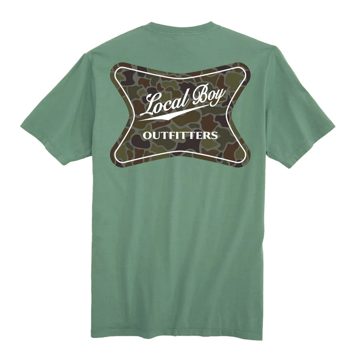 High Badge OD T-Shirt- Light Green