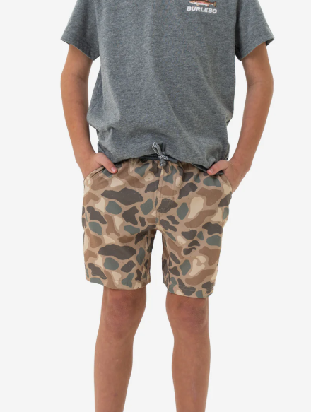 Youth Athletic Short - Pintail Camo