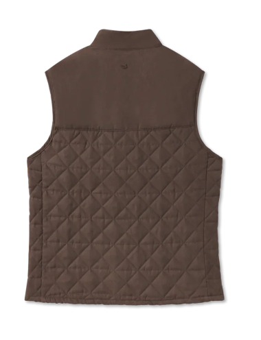 Lawrence Quilted Vest - Stone Brown