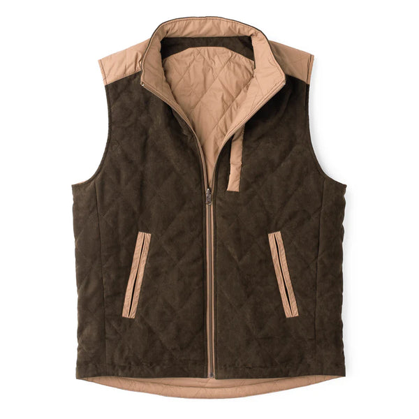 High Point Nylon & Microsuede Reversible Vest