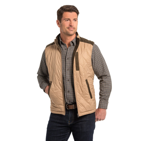High Point Nylon & Microsuede Reversible Vest