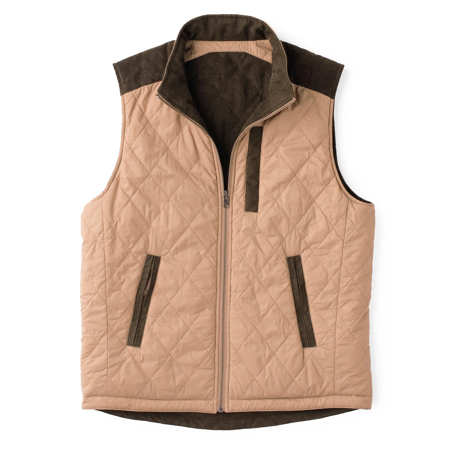 High Point Nylon & Microsuede Reversible Vest