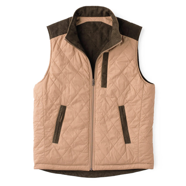 High Point Nylon & Microsuede Reversible Vest