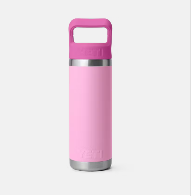 Rambler® 18 oz Straw Water Bottle - Power Pink & Wildflower