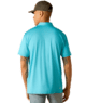Men's Charger 2.0 Fitted Polo - Turquoise Reef