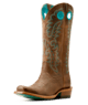 Women's Futurity Boon Western Boot - Pecan Brown