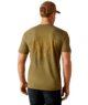 Men's Ariat Bisbee Circle T-Shirt - Military Heather