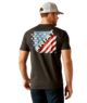 Men's Ariat Star Spangled T-Shirt - Charcoal Heather