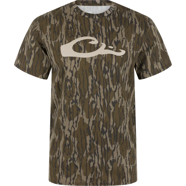 Drake Camo Graphic Logo T-Shirt -Bottomland
